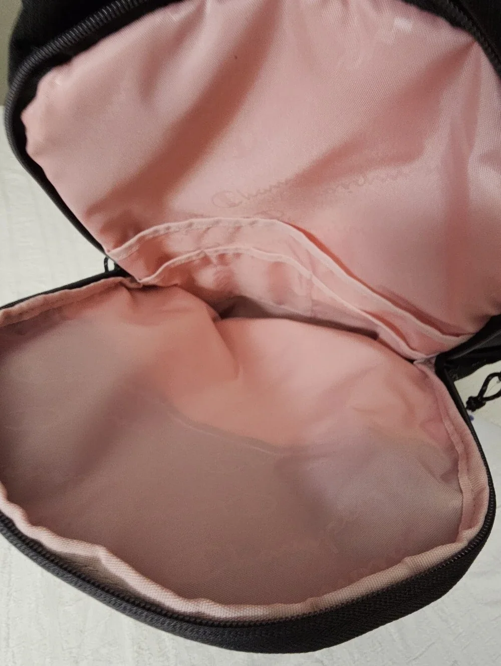 Champion Black Pink Student Work Backpack Bookbag 17 inch Laptop Bag NEW NWT